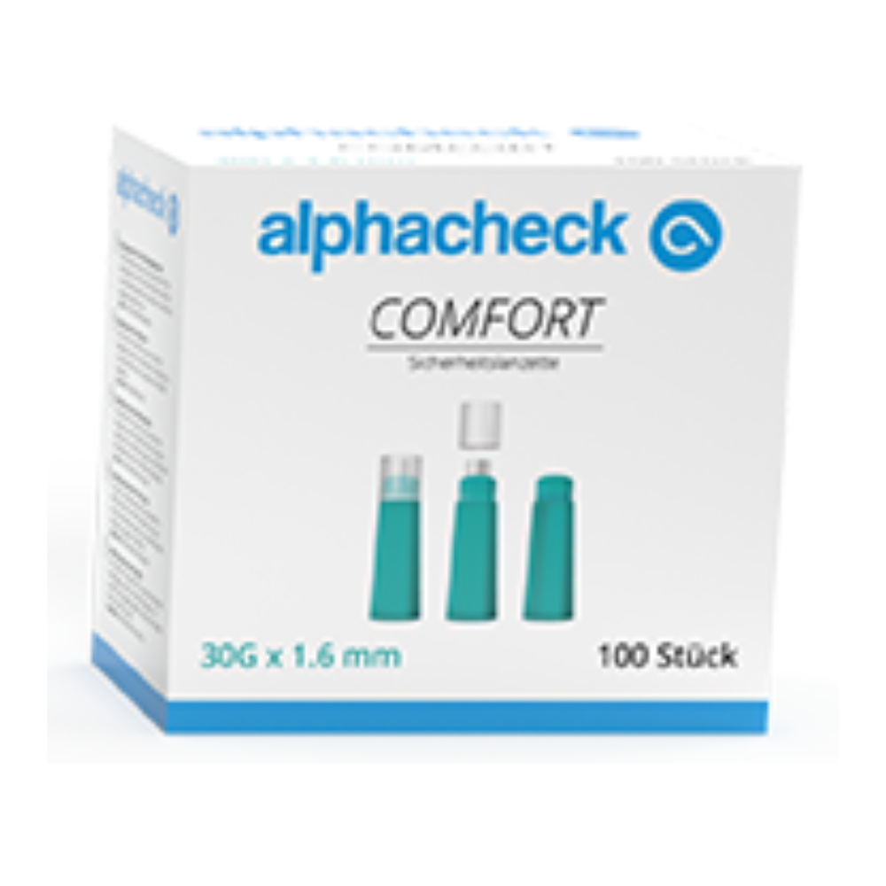 Alphacheck comfort Sicherheitslanzetten, verschiedene Größen