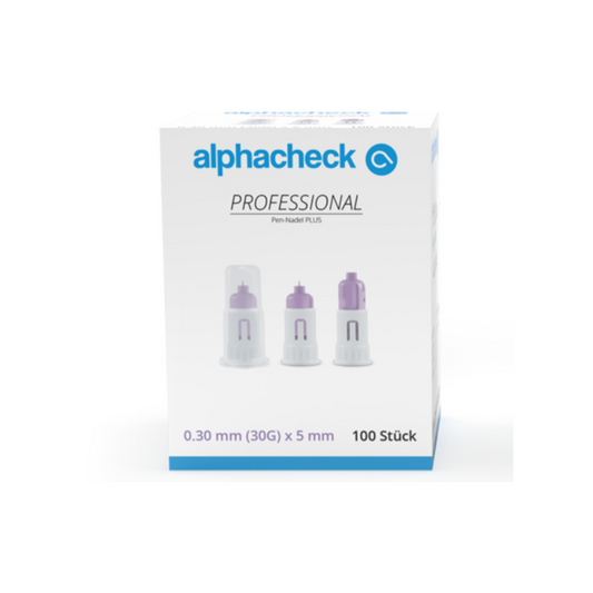 Alphacheck professional Pen Needle PLUS, various sizes