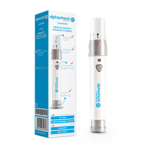 Alphacheck professional lancing device | Pack (1 piece)