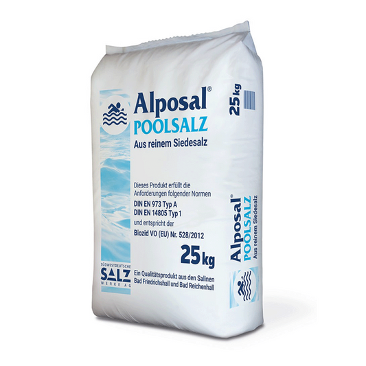Alposal Pool Salt, Purest Refined Salt 99.9% | Bag (25 kg)