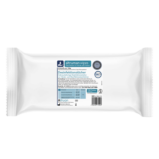 Altruman® Wipes Disinfectant Wipes, Refill Pack | Pack (150 wipes)