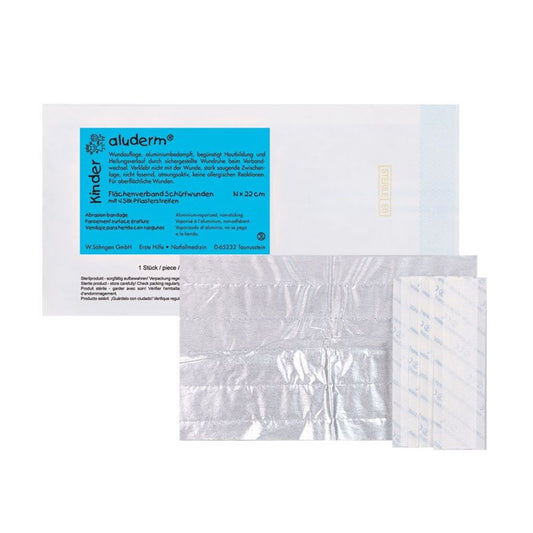 aluderm® Children's Surface Dressing for Abrasions | Pack (1 piece)