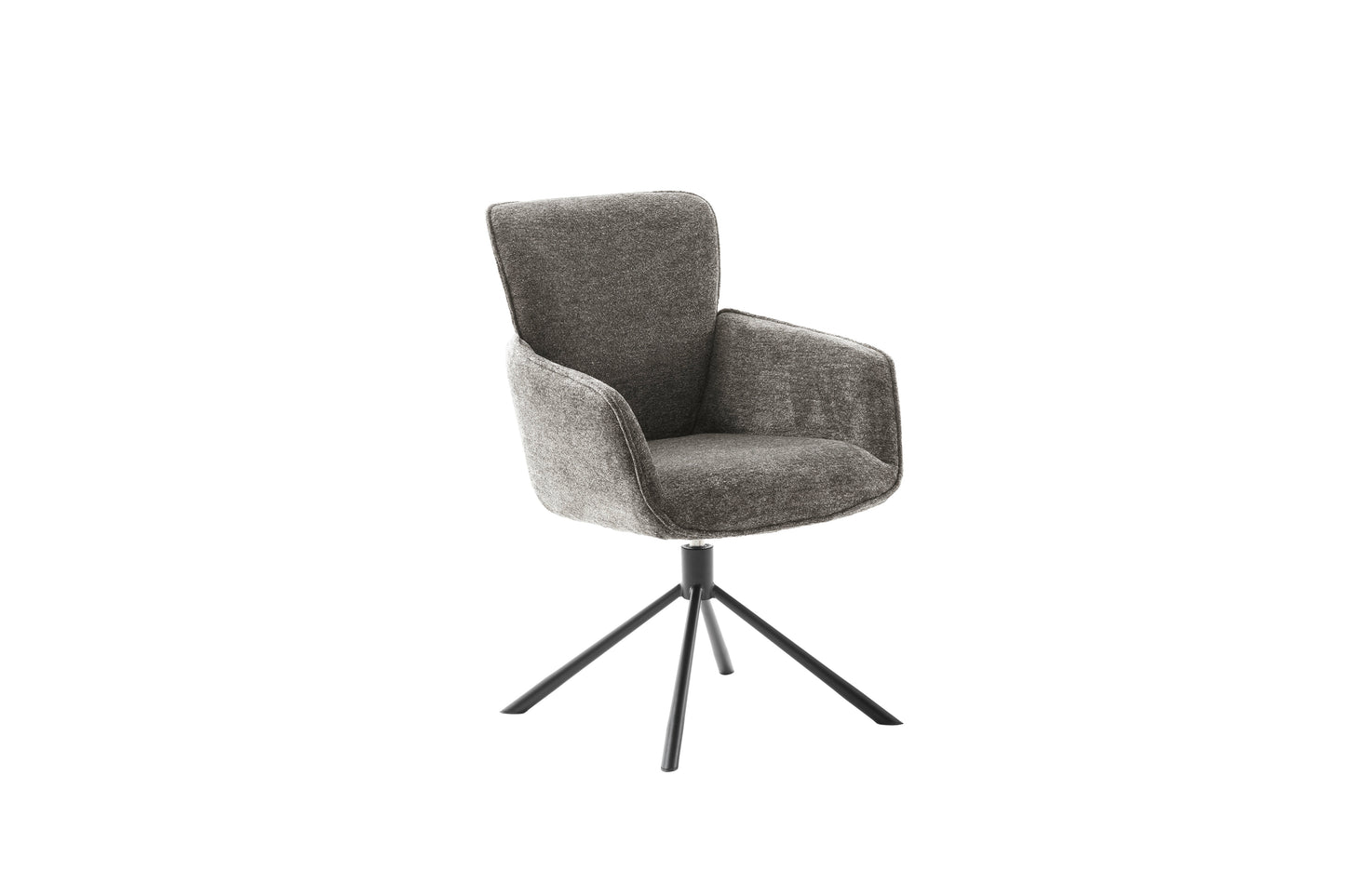 AMBER 4-fóta stóll með armpúðum - 2 stk.