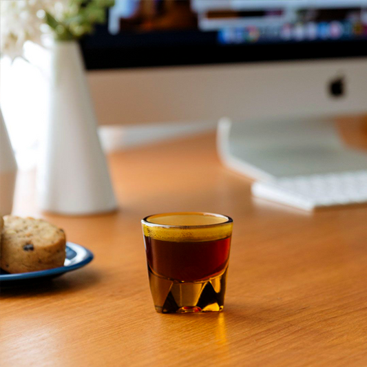 NotNeutral Vero Amber – Espresso, Cortado & Cappuccino Glass