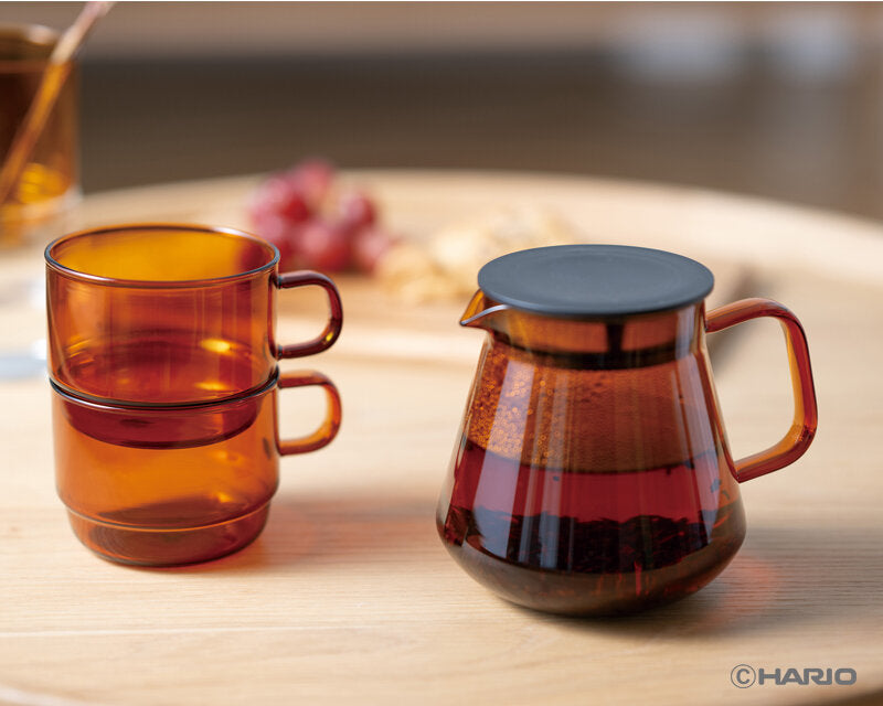 Hario Colors Tea & Coffee Server – 600ml Stylish Glass Carafe