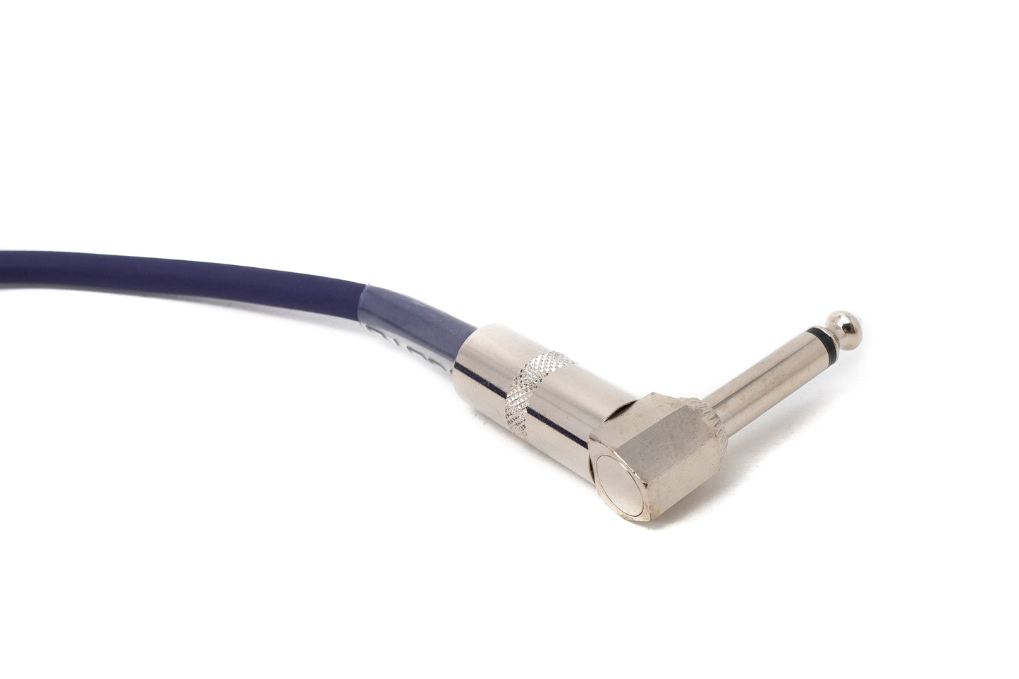 SYSTEM-S Audio Cable 450 cm 6.35 mm Jack Male to Male Angle AUX in Purple 