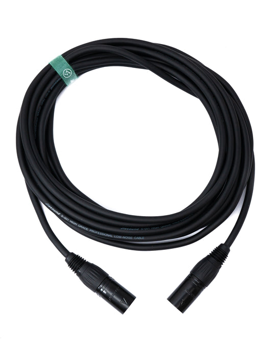 SYSTEM-S Audio Cable 5 m XLR 3-pin male to male in black