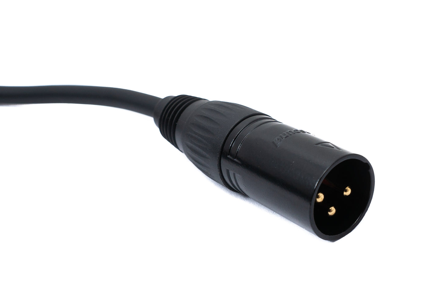 SYSTEM-S Audio Cable 5 m XLR 3-pin male to male in black