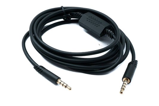 SYSTEM-S Hljóðsnúra, 2 m, AUX 3,5 mm tengi fyrir Logitech G Astro A50 A40 A30 A20 A10 G233