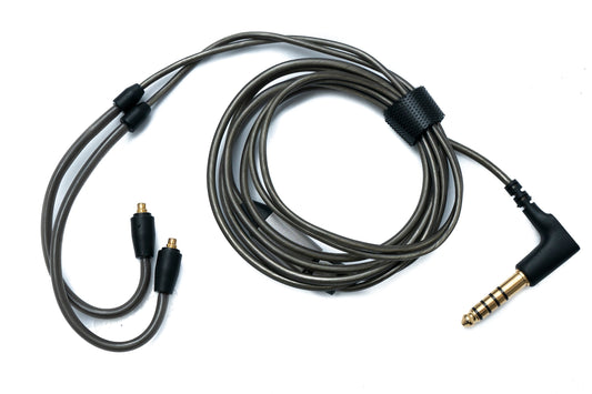 SYSTEM-S Audio Replacement Cable 120 cm AUX 4.4 mm jack for Sennheiser Headphones AKG N5005 HD6XX IE 900