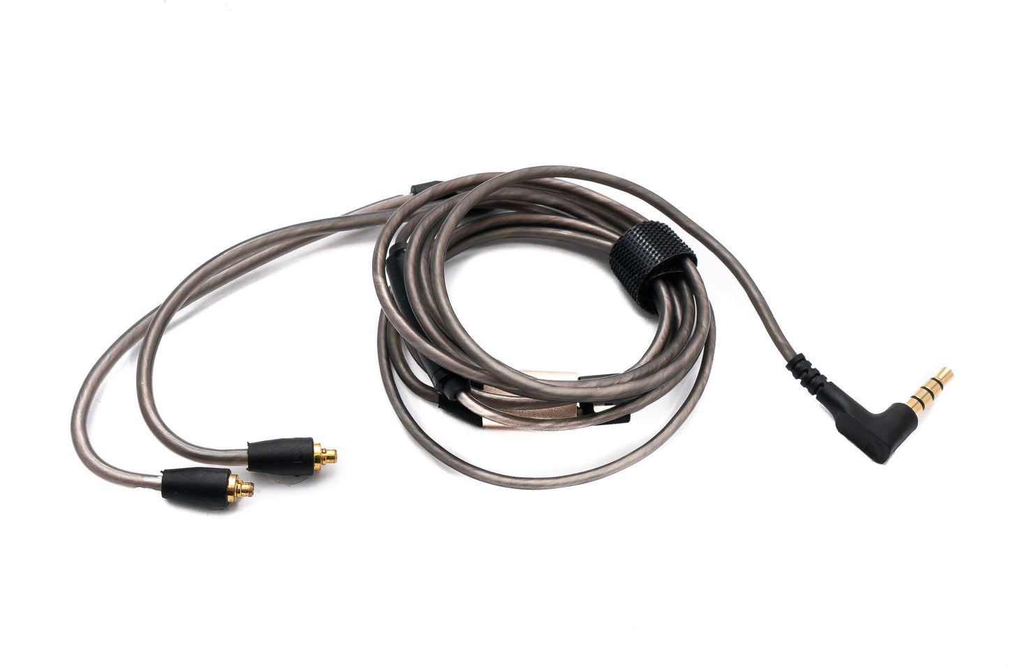 SYSTEM-S hljóðsnúra, 120 cm, AUX 3,5 mm tengi fyrir hljóðnema, fyrir Sennheiser heyrnartól, AKG N5005 HD6XX IE 900