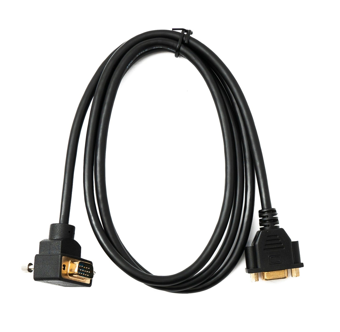 SYSTEM-S D Sub15 kapall 150 cm HD VGA 15 pinna karlkyns í kvenkyns DB15 hallaður niðurhallaður
