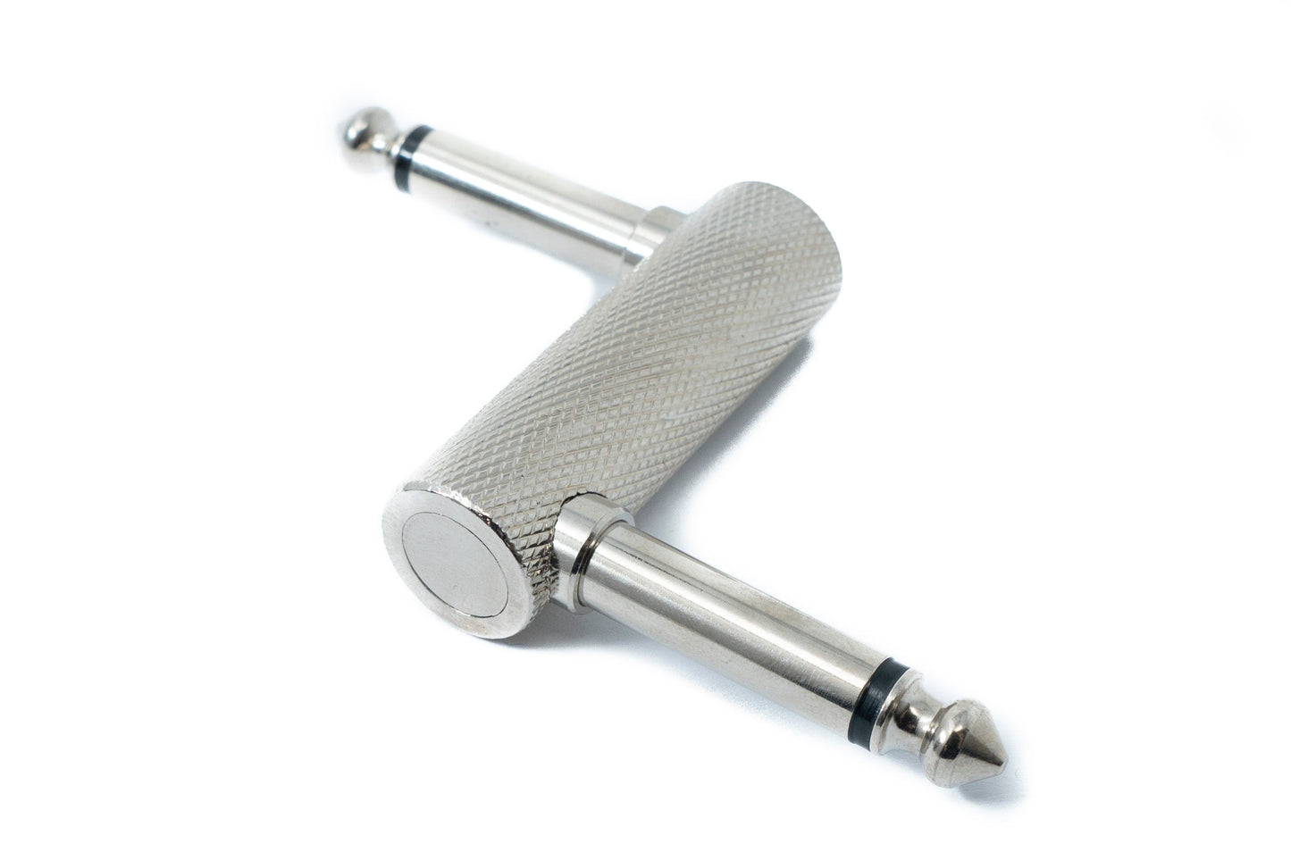 SYSTEM-S Audio Adapter Stereo TS 6.35 mm jack plug to Z type plug for guitar pedal