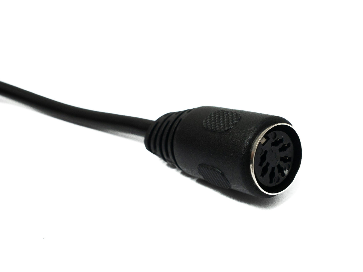 SYSTEM-S S-Video Kabel 150 cm Din 7 Pin Stecker zu Buchse in Schwarz