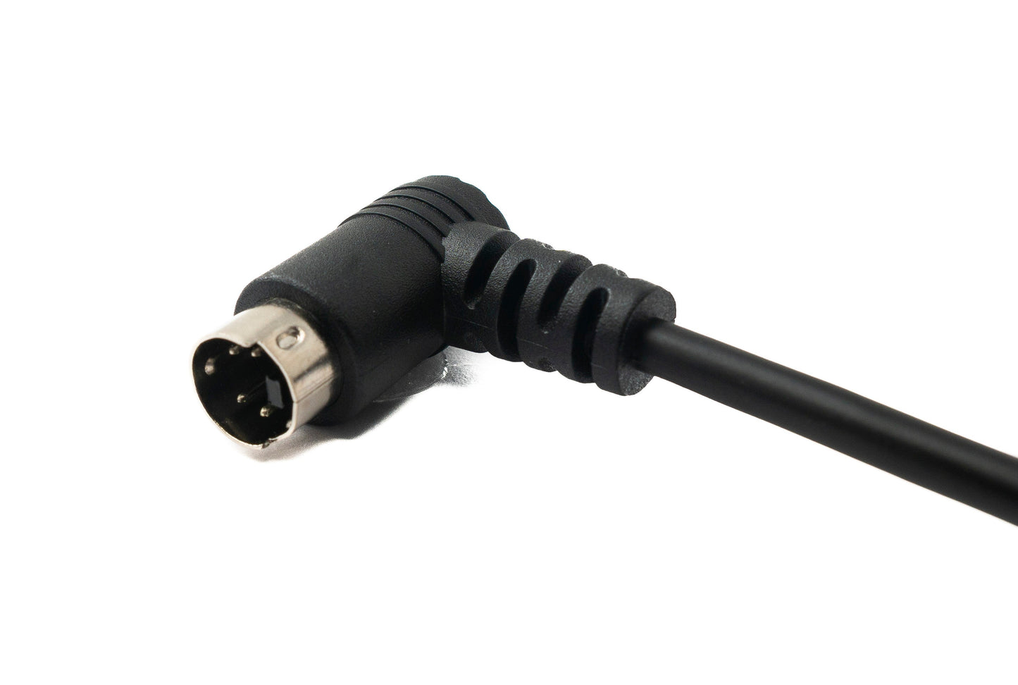 SYSTEM-S S-Video Kabel 180 cm Din 4 Pin Stecker zu Stecker Dual Winkel