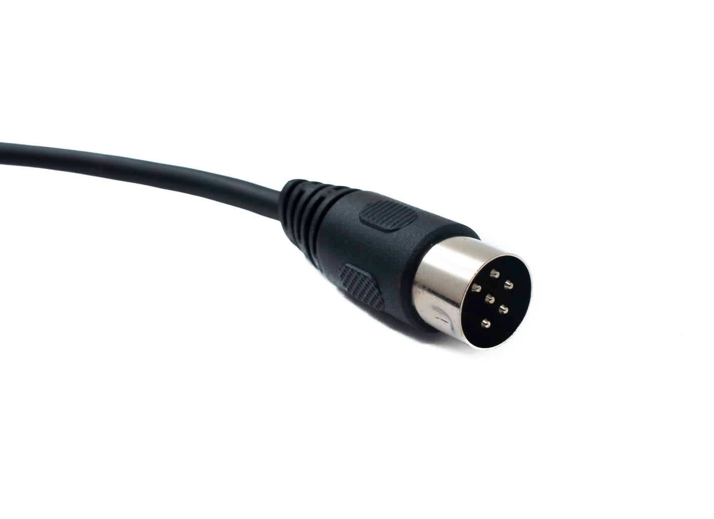 SYSTEM-S S-Video Kabel 150 cm Din 6 Pin Stecker zu Stecker Schwarz