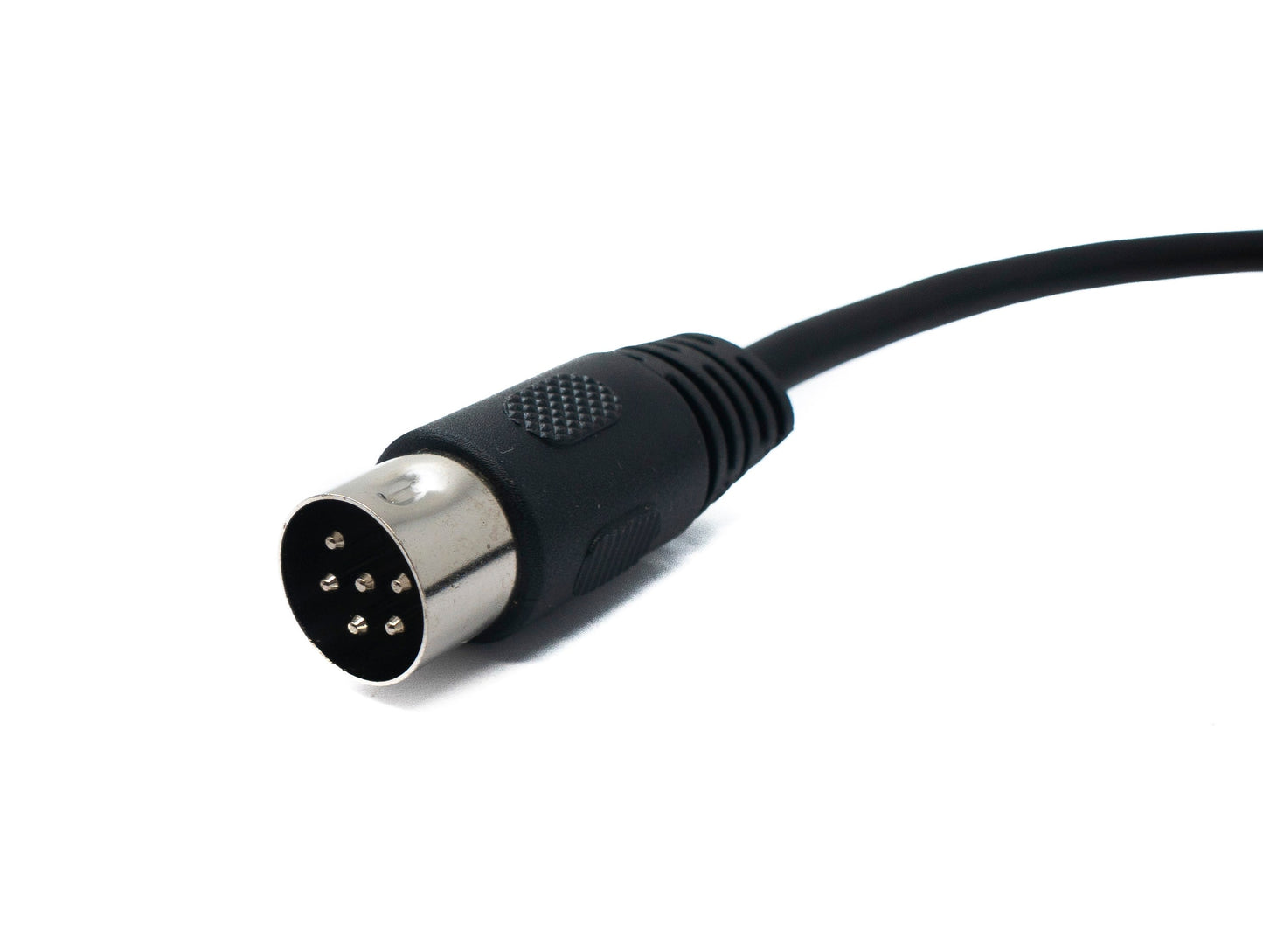 SYSTEM-S S-Video Kabel 150 cm Din 6 Pin Stecker zu Stecker Schwarz