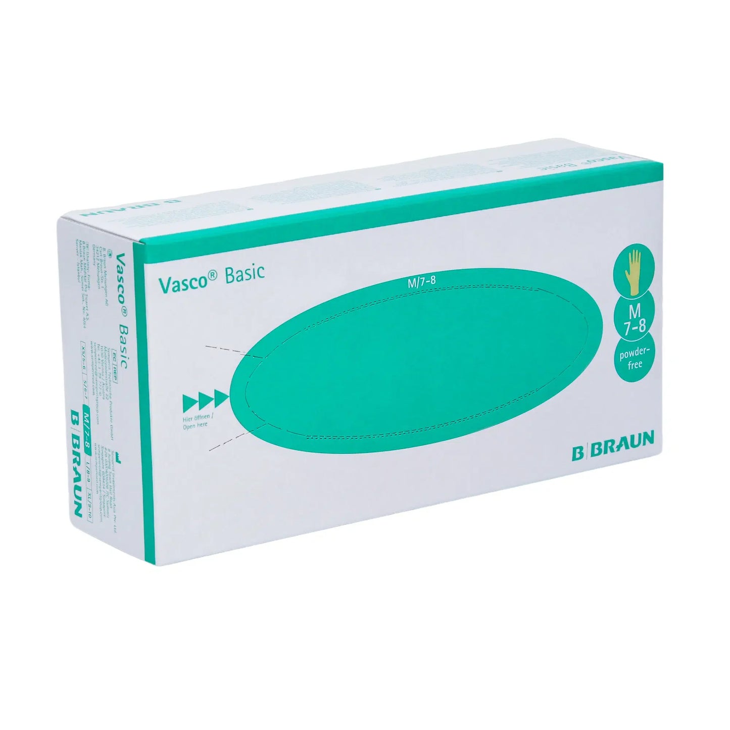 B. Braun Vasco® Basic Untersuchungshandschuhe aus Latex