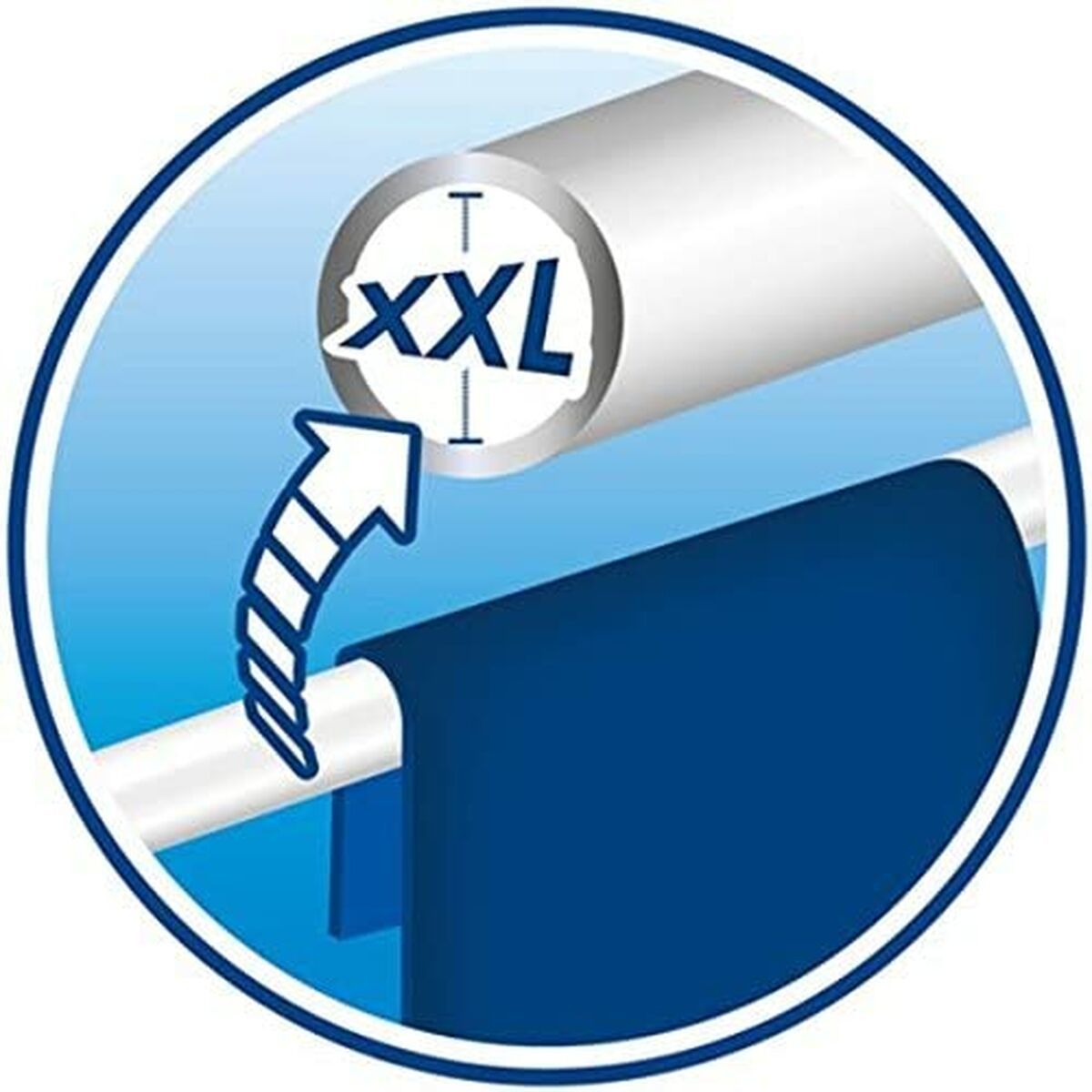 Wäscheständer Vileda Infinity Weiß Aluminium 257 x 57 x 100 cm Ausziehbar