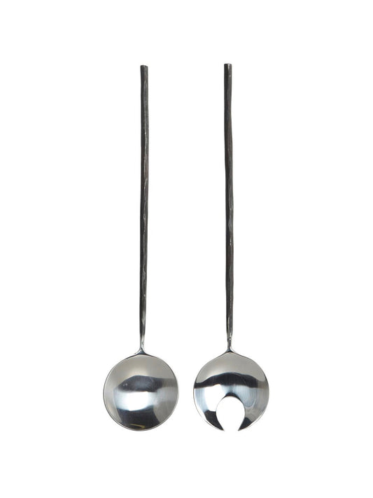 Salatbesteck 2er Set HDStyle Edelstahl/Eisen