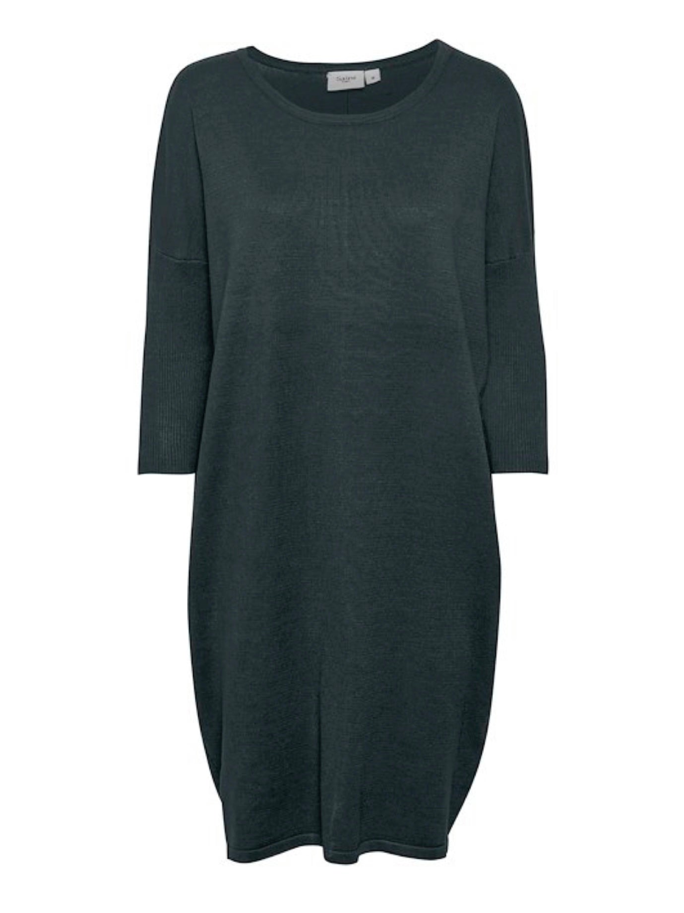 Strickkleid Mila mit Rundhalskragen, in mehreren Farben