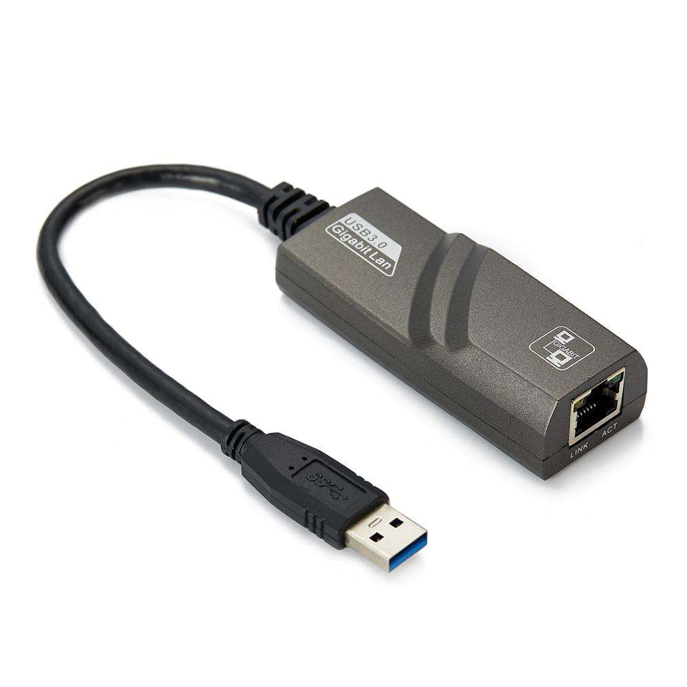 10/100/1000 Gigabit Ethernet USB 3.0 zu RJ45 Netzwerkadapter USB LAN Adapter