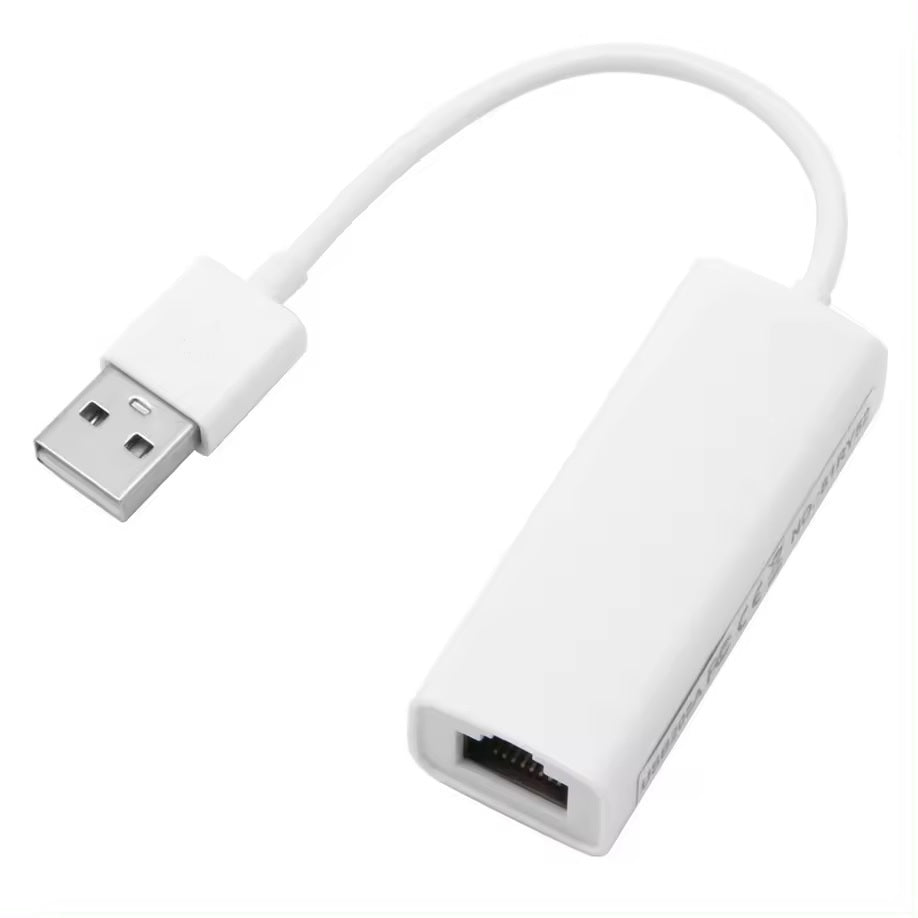 USB A auf 3x USB A und RJ45 Ethernet Lan Adapter Hub Mac USB-A 10/100 Mbps