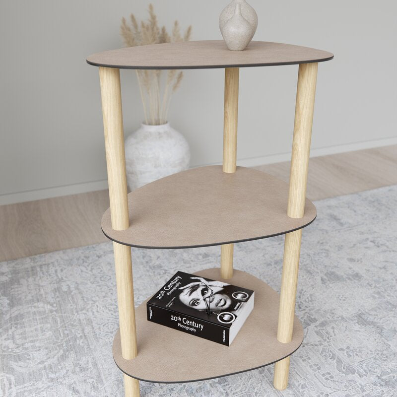 Beistelltisch CURVE LOUNGE DOUBLE S, in mehreren Farben