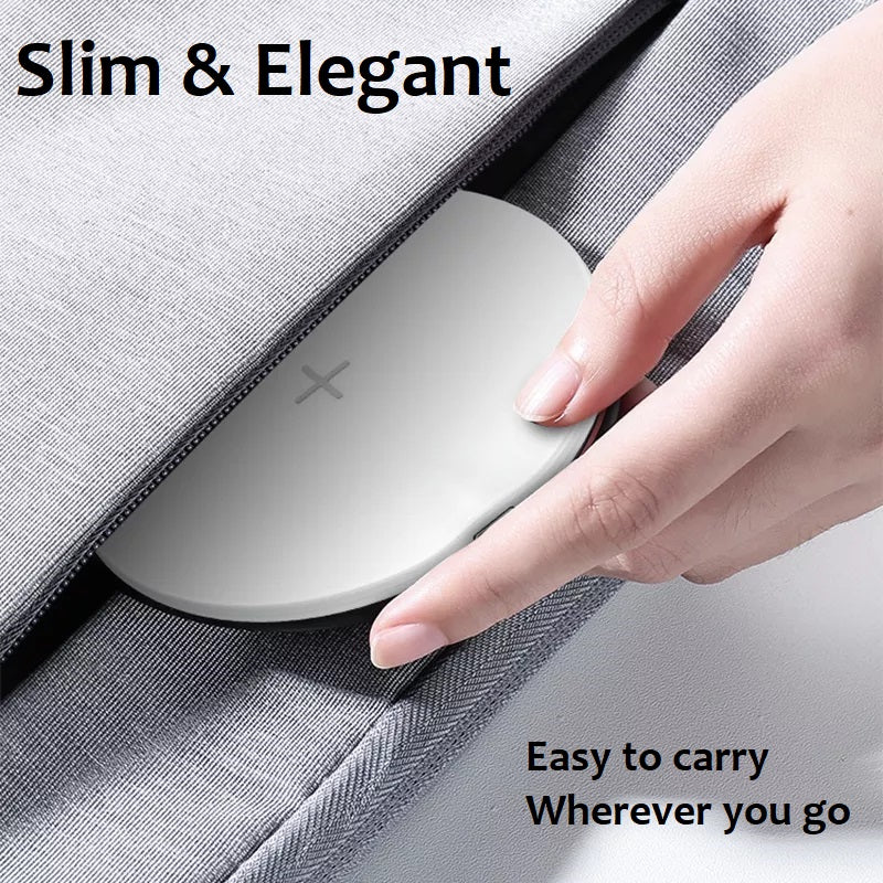 15W Wireless Charger Pad Qi Charger Inductive Charging Station Wireless