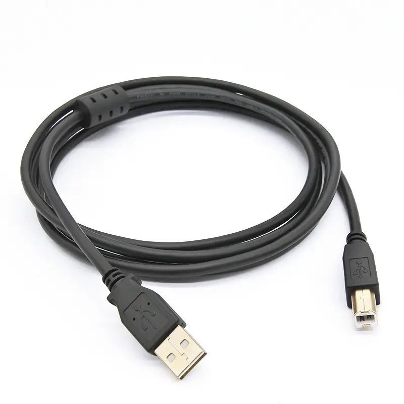 Druckerkabel USB 2.0 Scannerkabel USB-A Stecker auf USB-B 2.0 Stecker Kabel 3 m