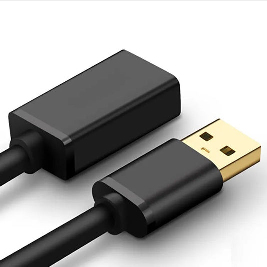 Verlängerungskabel USB 3.0 USB-A Stecker zu USB-A Buchse USB Kabel Vergoldet