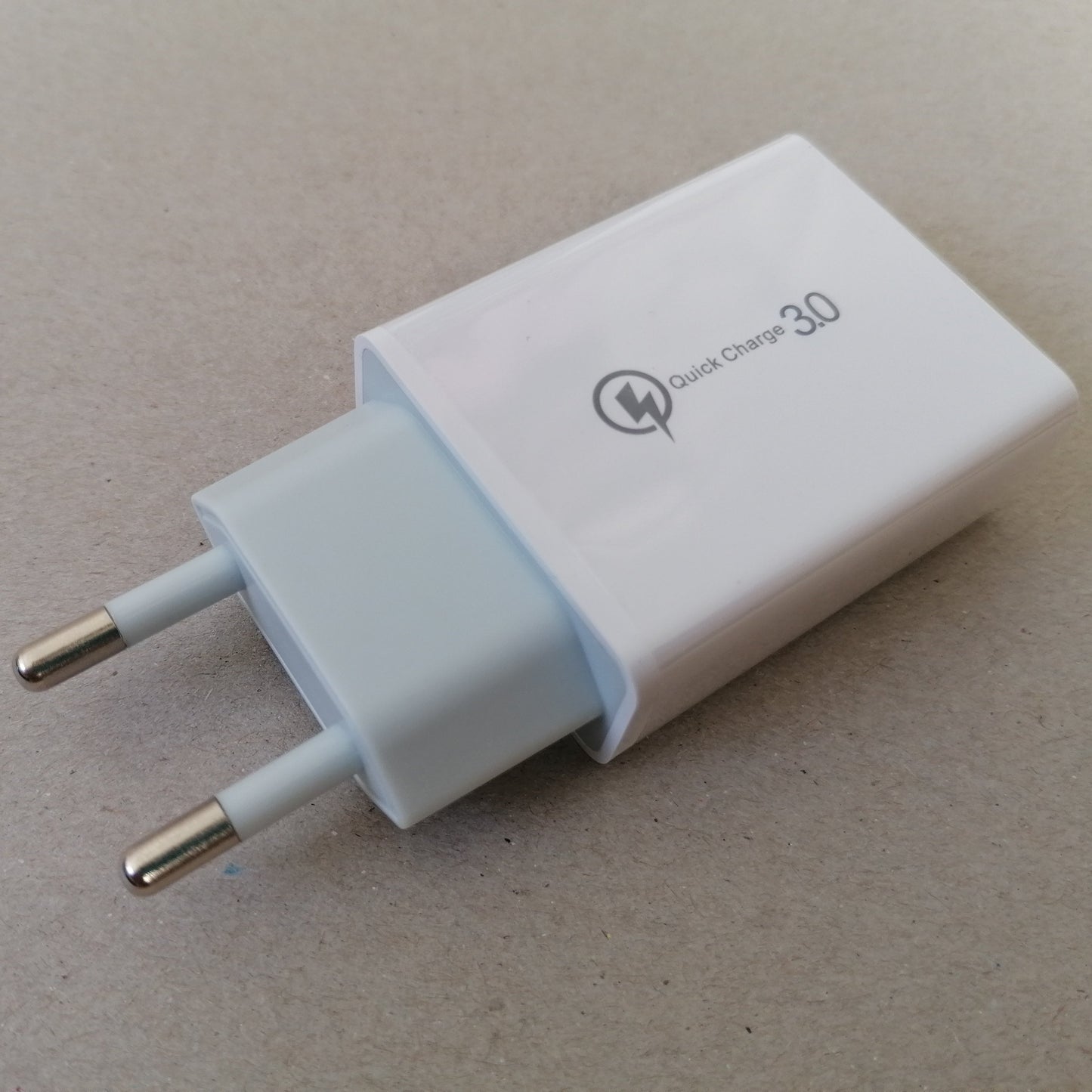 Schnellladegerät 18W Ladegerät 18W Netzteil USB A Charger Stecker QC3.0 Handy