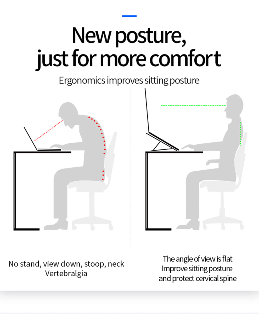 Laptop Ständer Tablet Ständer Notebook Ständer Stand Halter Aluminium