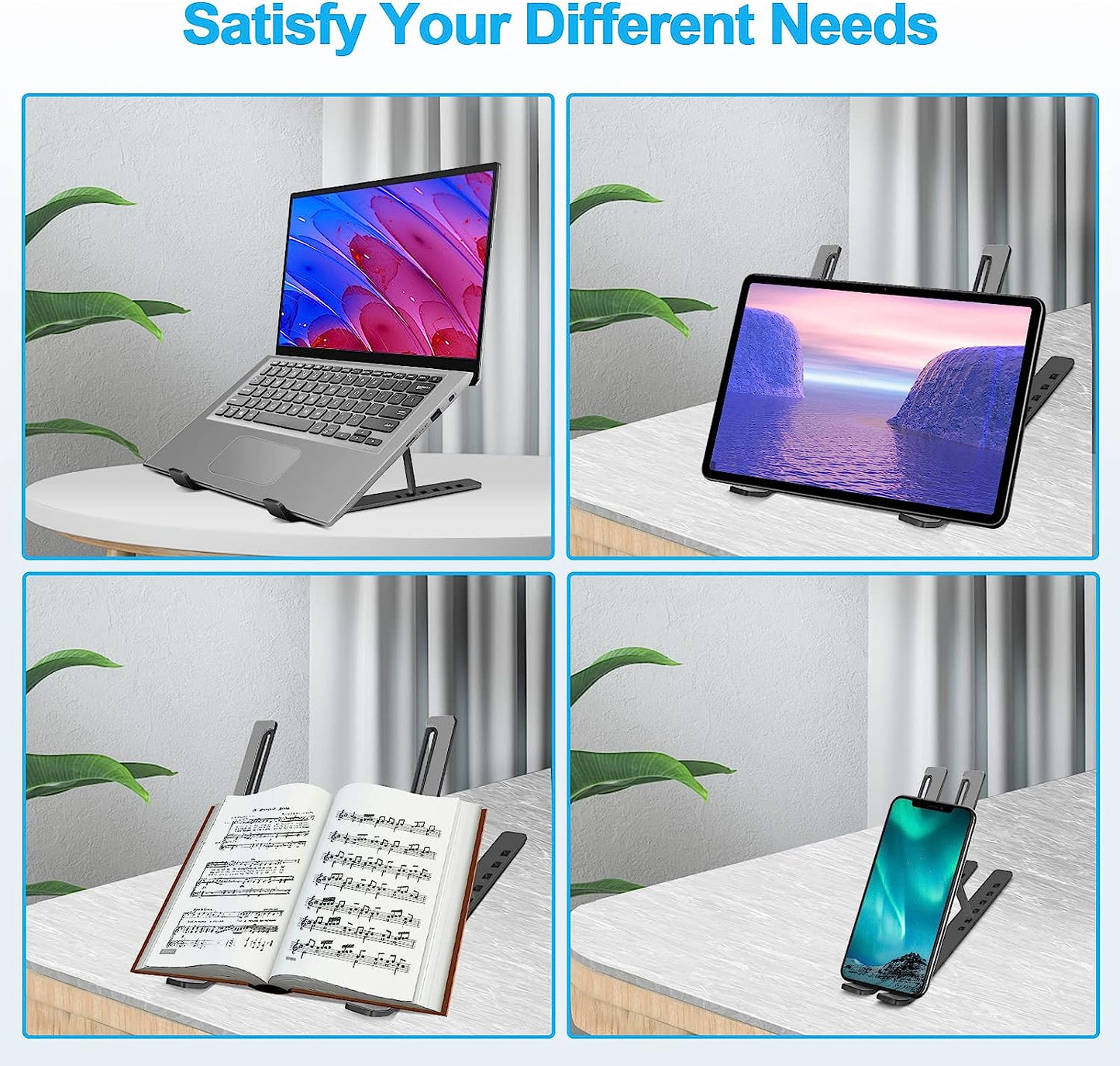 Laptop Ständer Tablet Ständer Notebook Ständer Stand Halter Aluminium