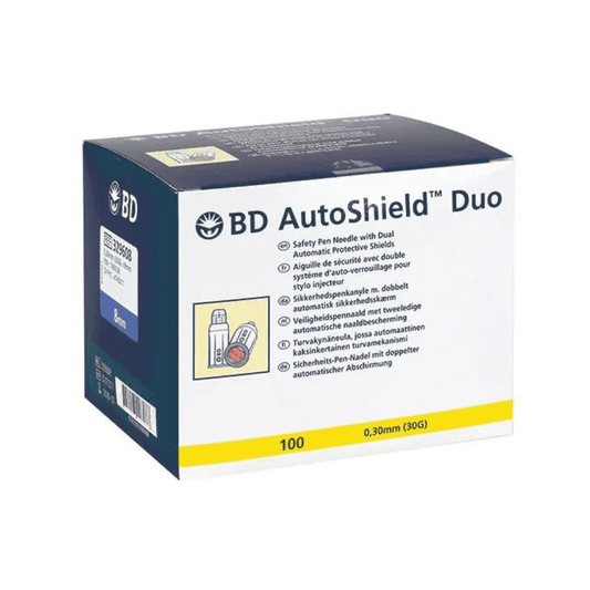 BD AutoShield Duo Sicherheits-Pen-Nadeln - 100 Stück