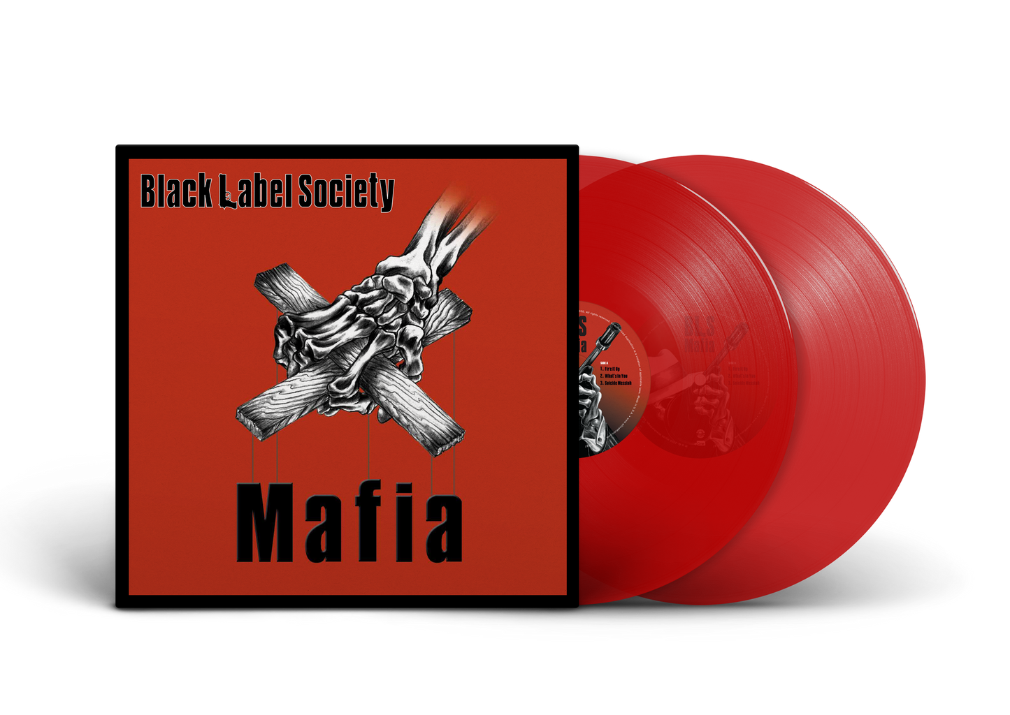 Black Label Society - Mafia Clear Red Vinyl