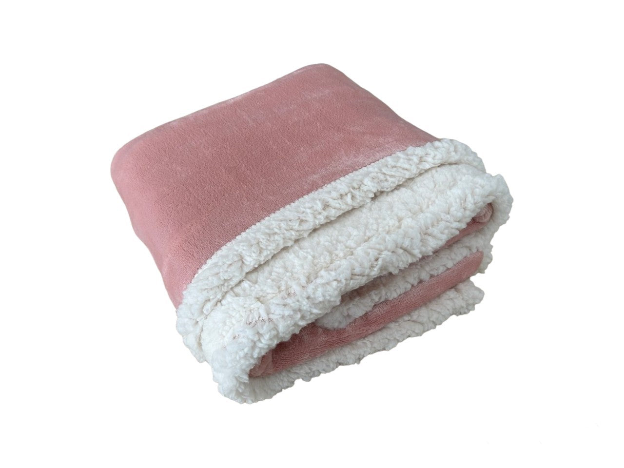 Baby Kuscheldecke in Teddy Plüsch Qualität » weiche Flanell Decke » 100x75cm für Kinder