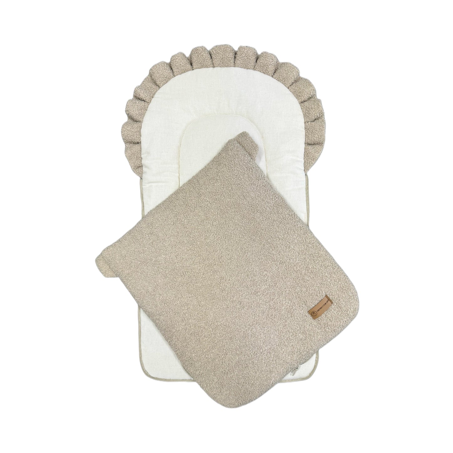 Babyschlafsack Dreamy Teddy Bouclé - kuscheliger Ganzjahreschlafsack