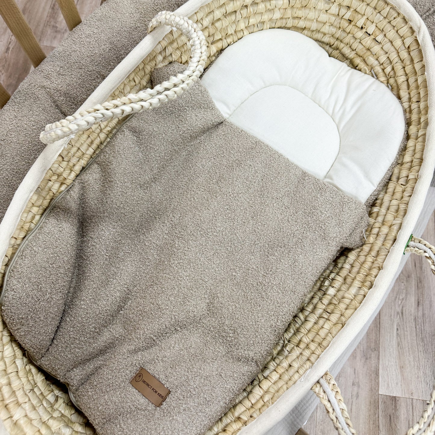 Babyschlafsack Sleepy Teddystoff Bouclé - kuscheliger Ganzjahresschlafsack