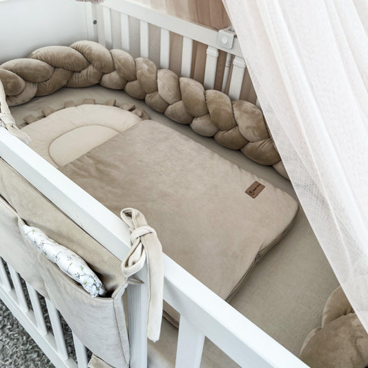 Babyschlafsack Dreamy Velours - edler Ganzjahreschlafsack