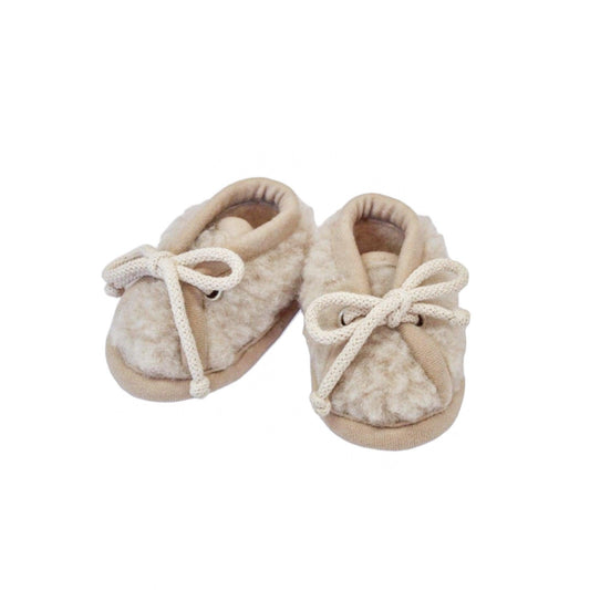 Babyschuhe Merinowolle Wollwalk - weich & hypoallergen