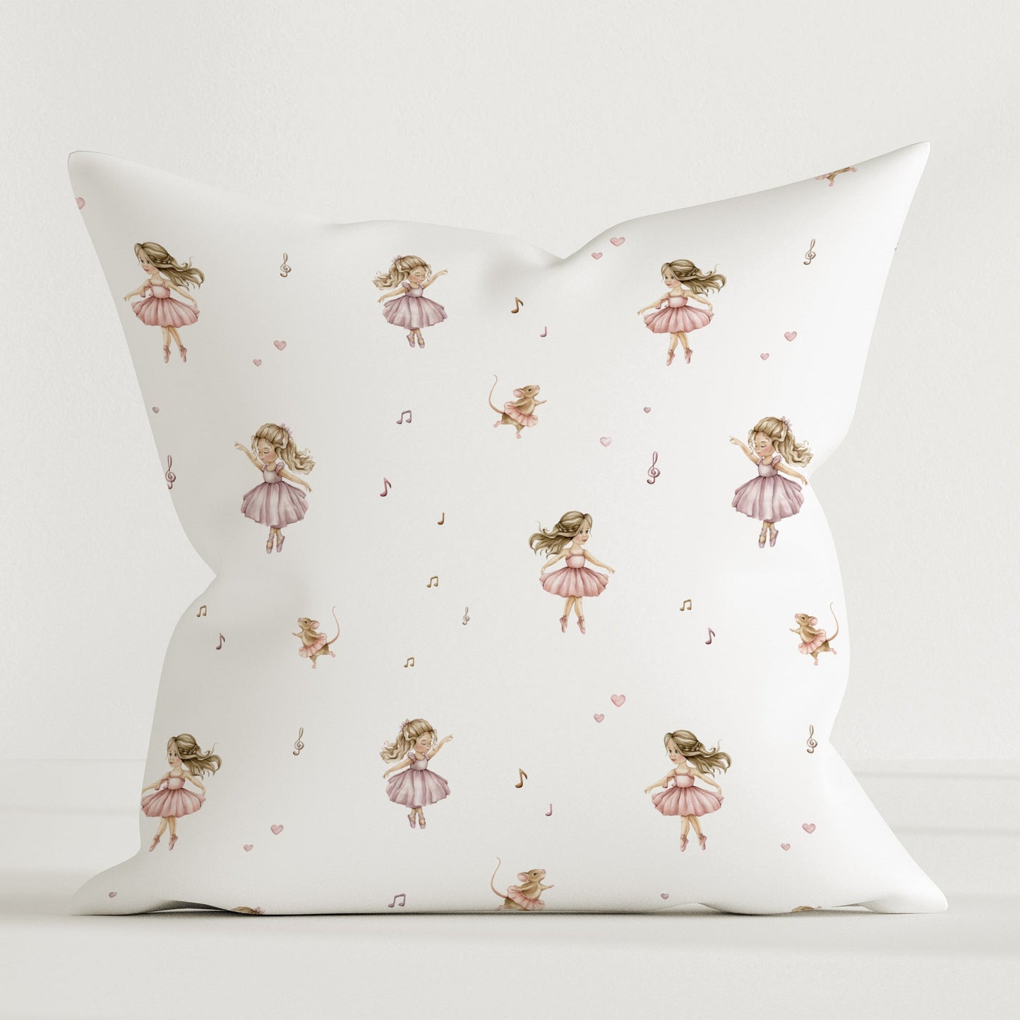 Skrautpúði úr hágæða efni með "Dansara"