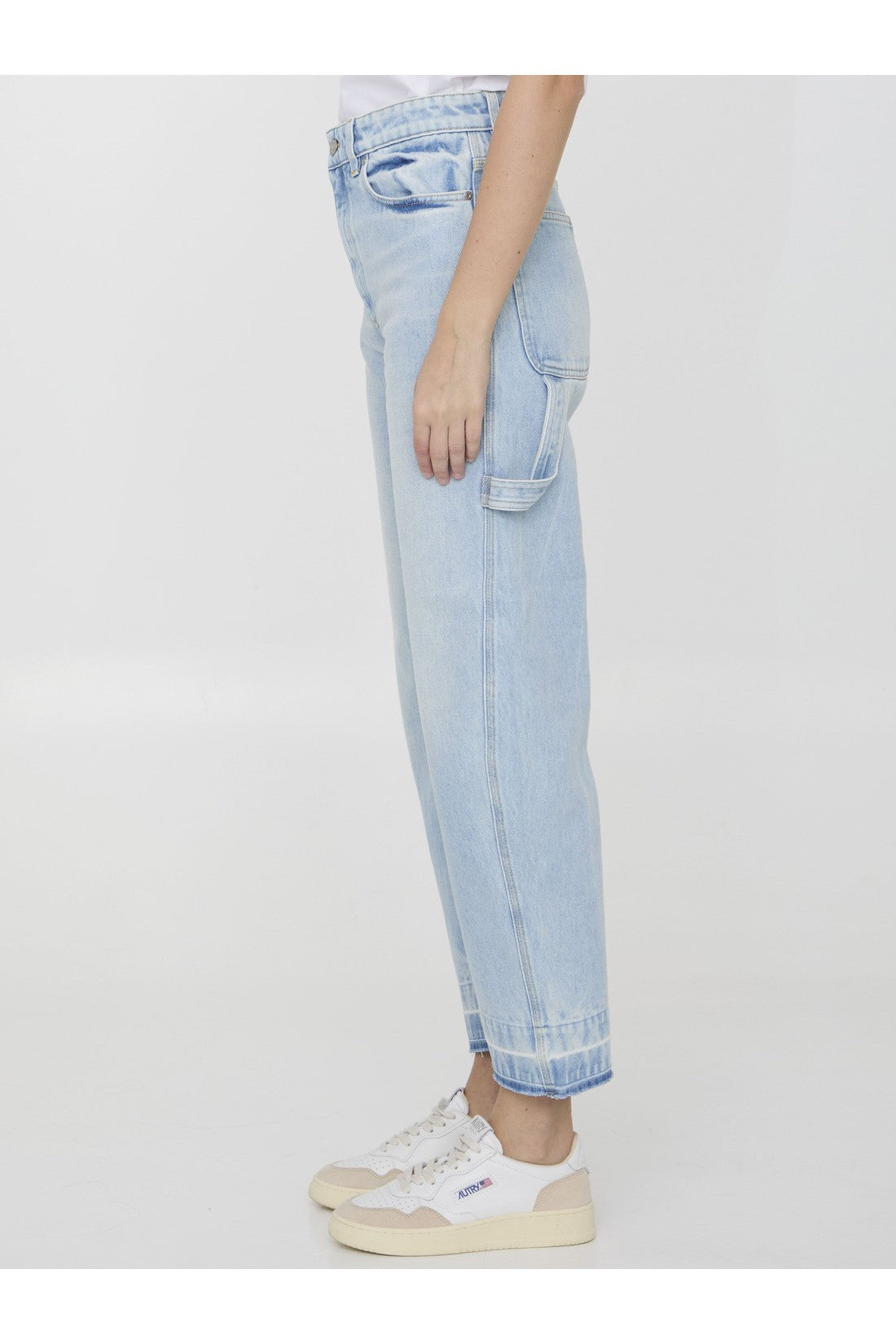Banana leg Utility jeans