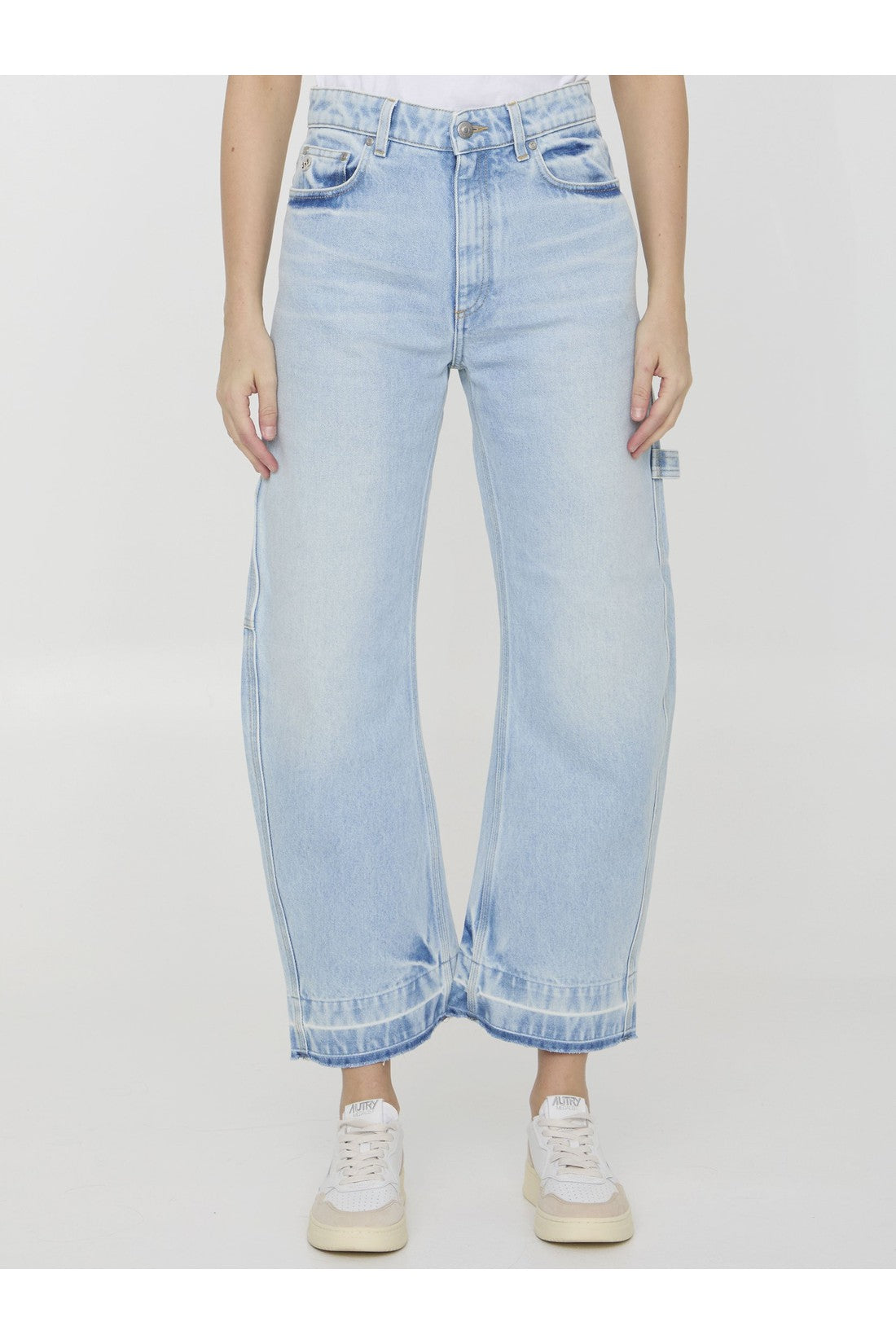 Banana leg Utility jeans