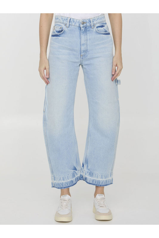 Banana leg Utility jeans