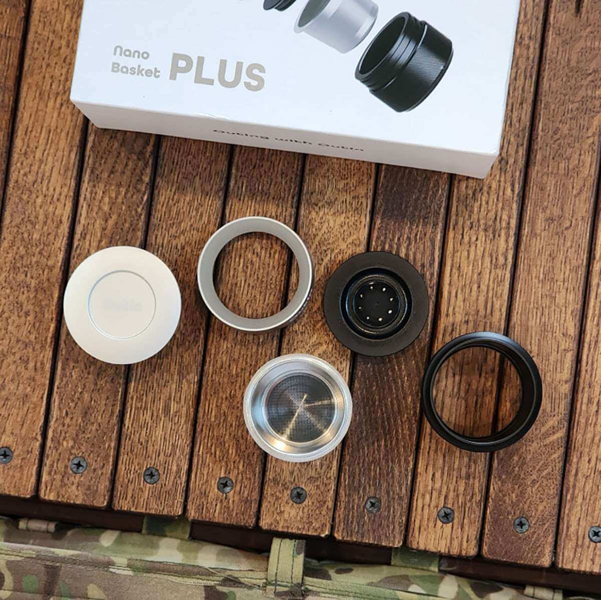 Outin Nano Basket Plus – Viðhengi fyrir kaffivél fyrir betri bruggun