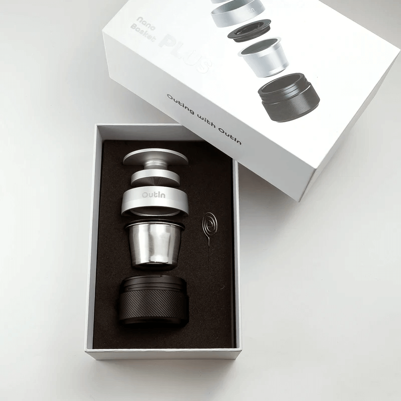 Outin Nano Basket Plus – Viðhengi fyrir kaffivél fyrir betri bruggun