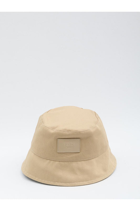 Beige bucket hat