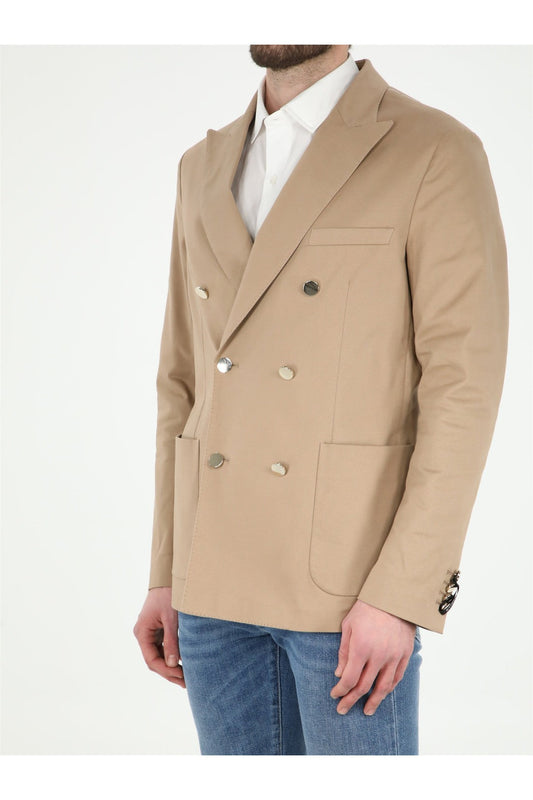 Beige cotton jacket