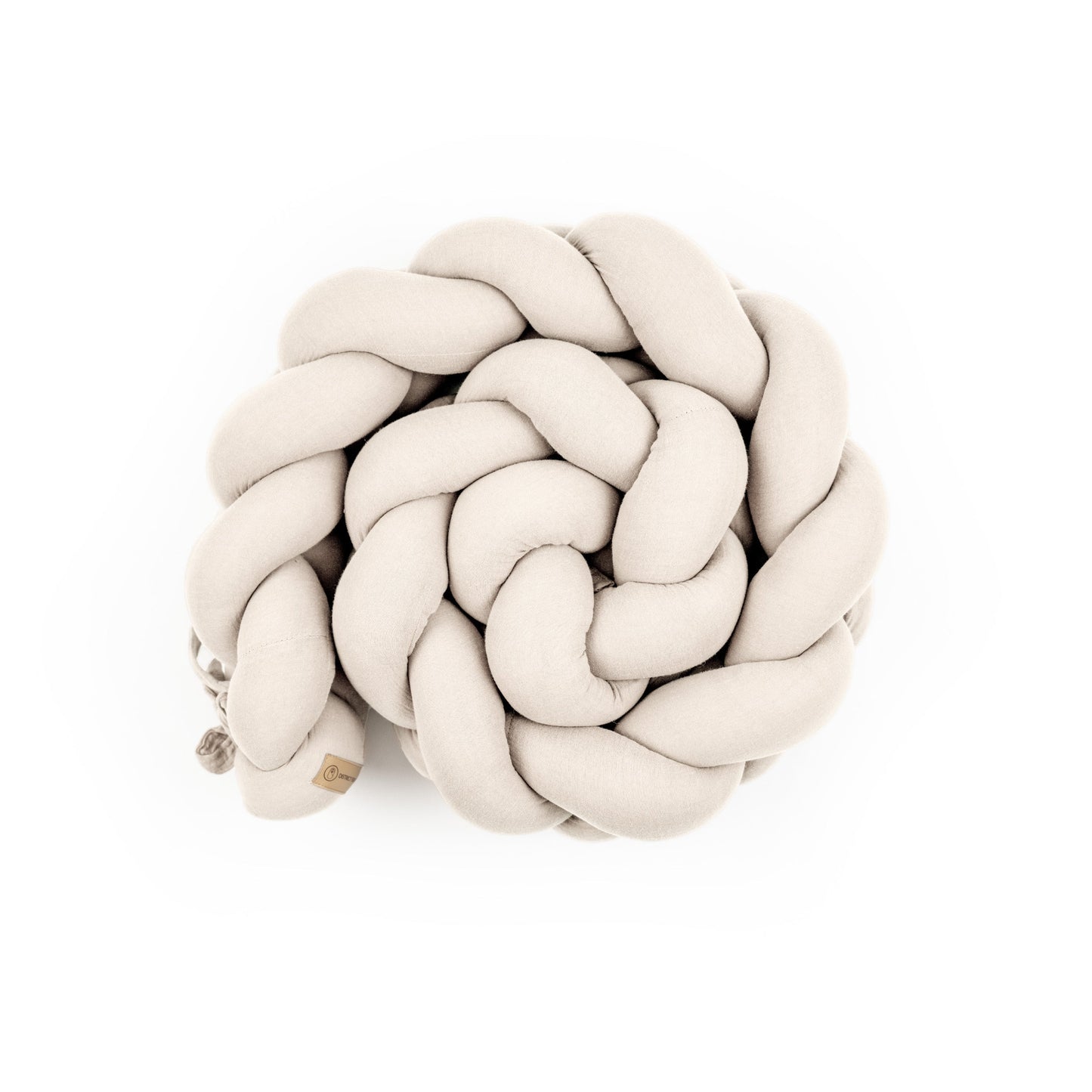 Bettschlange geflochten Musselin  – Kuschelige Bettumrandung